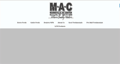 Desktop Screenshot of mannsvilleagcenter.com